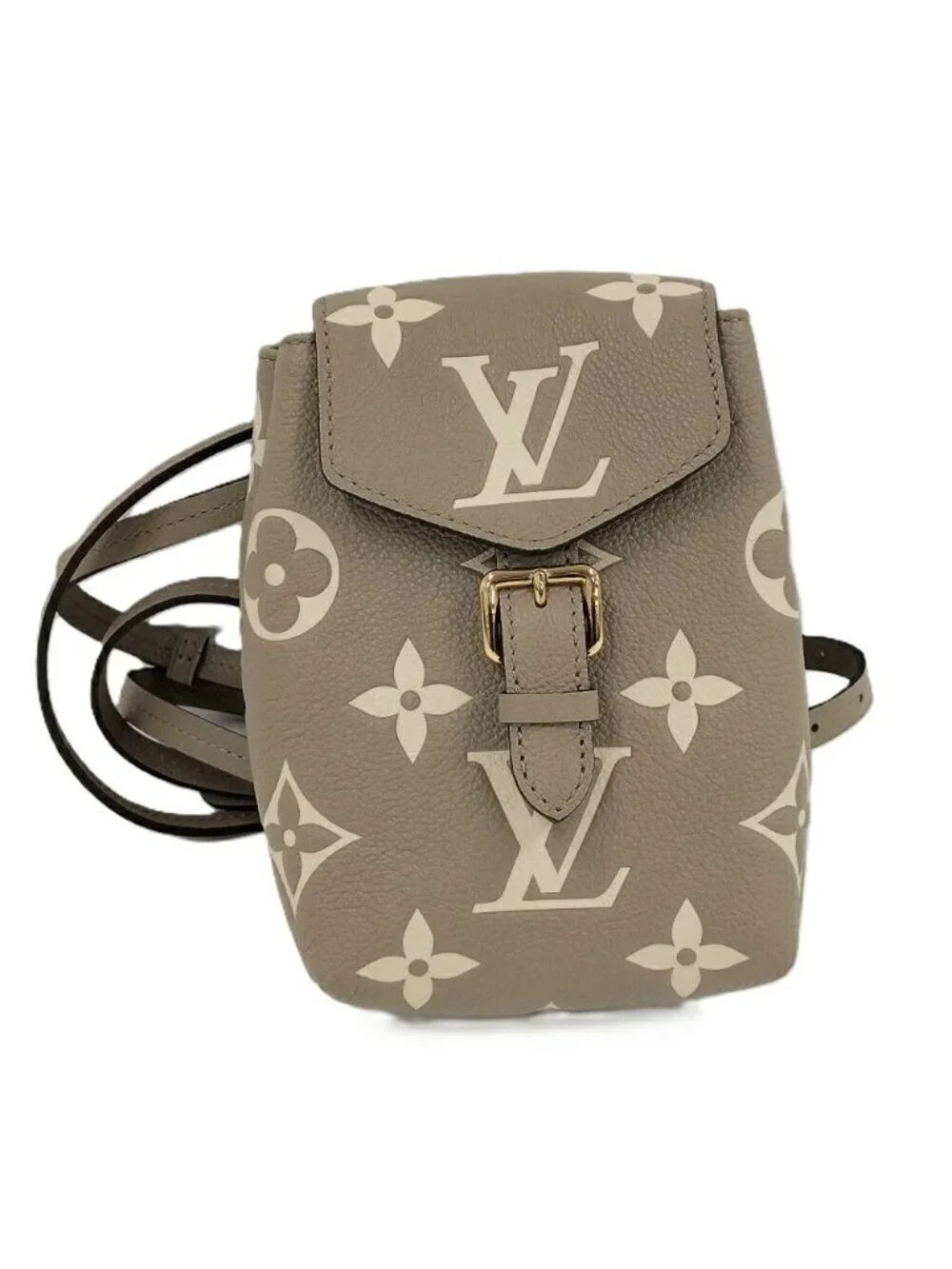 Louis Vuitton Tiny Backpack Monogram Empreinte Beige Louis Vuitton Empreinte Monogram Giant Tiny Backpack  main image 4